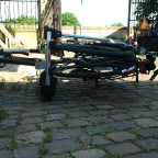 abklappbarer Fahrradträger am T5
